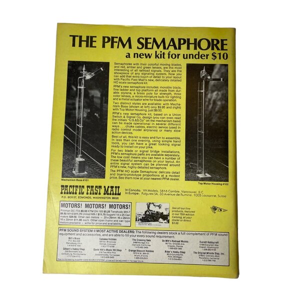 Model Railroader Magazine August 1982 Vol 49 Mp 8 Train Enthusiast Tioga Pass u - Picture 2 of 11